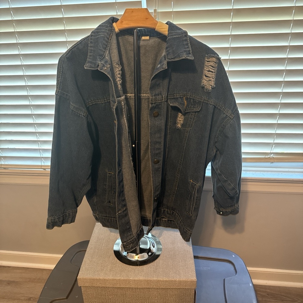 Denim Jacket, Button Up - image 1
